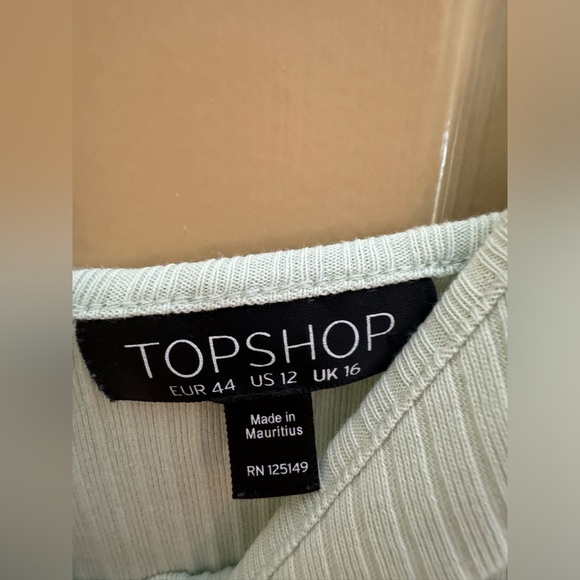 Teal crop top - Picture 3 of 3